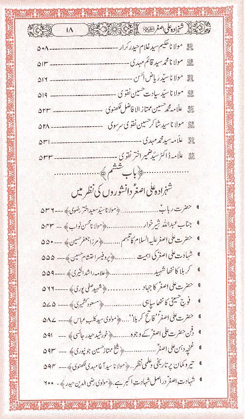 Shehzada Ali Asgher as | شہزادہ علی اصغر ع