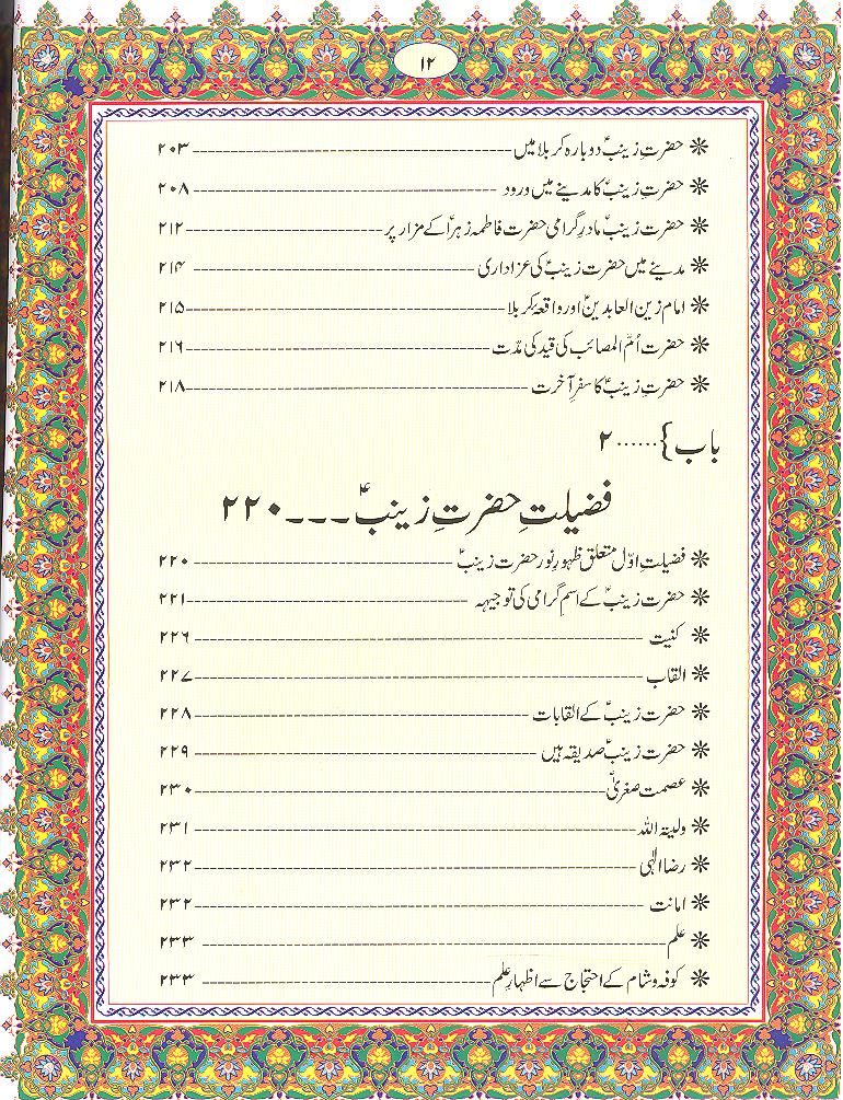 Hayat e Tayyaba Shehzadi Zainab sa | حیات طیبہ شہزادی زینب