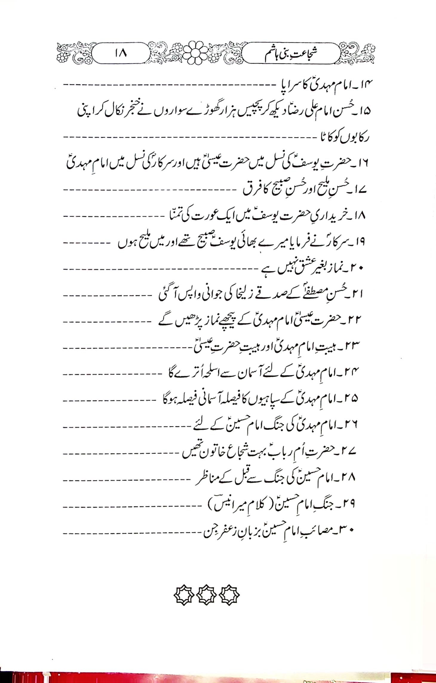 Shuja'at e Bani Hashim | شجاعت بنی ہاشم