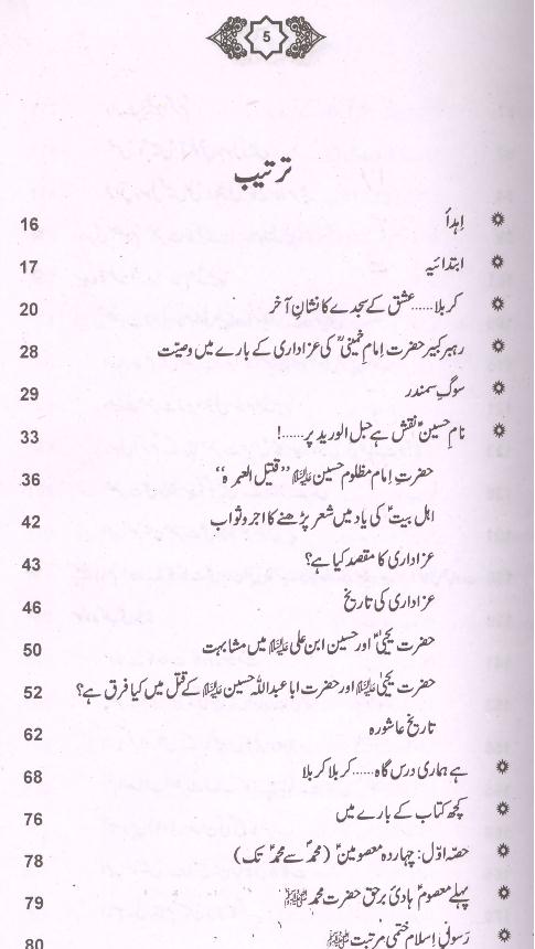 Sog Nama e Aal e Muhammad as 1 |  1سوگنامہ آل محمد