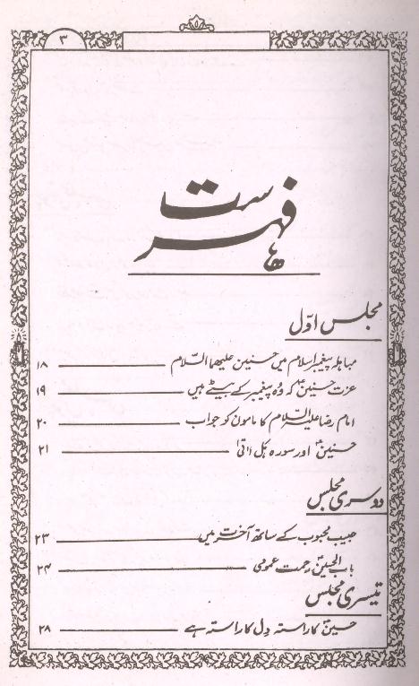 Syed ul Shuhada | سید الشہدا