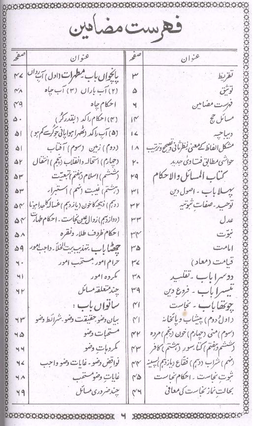 Tohfa tul Awaam Ordinary 5/1 | تحفۃ العوام