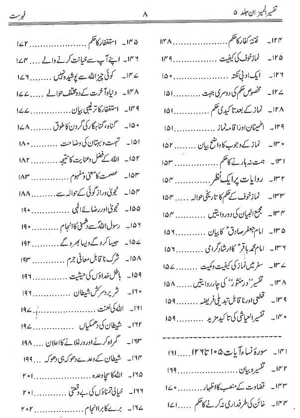 Tafseer al Mizan Part 5 | 5 المیزان فی تفسیر القرآن