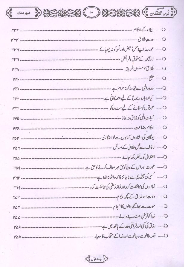Tafseer Noor ul Saqlain Part 1 | 1تفسیر نور الثقلین