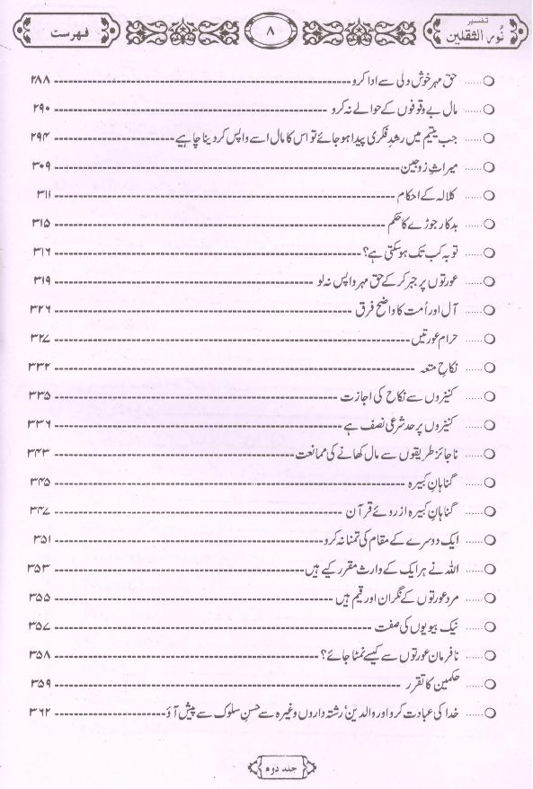 Tafseer Noor ul Saqlain Part 2 | 2تفسیر نور الثقلین
