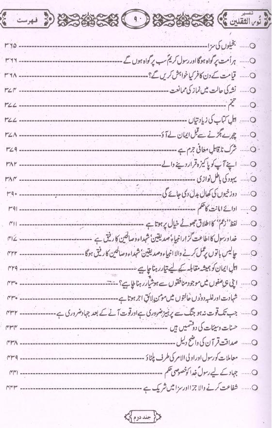 Tafseer Noor ul Saqlain Part 2 | 2تفسیر نور الثقلین