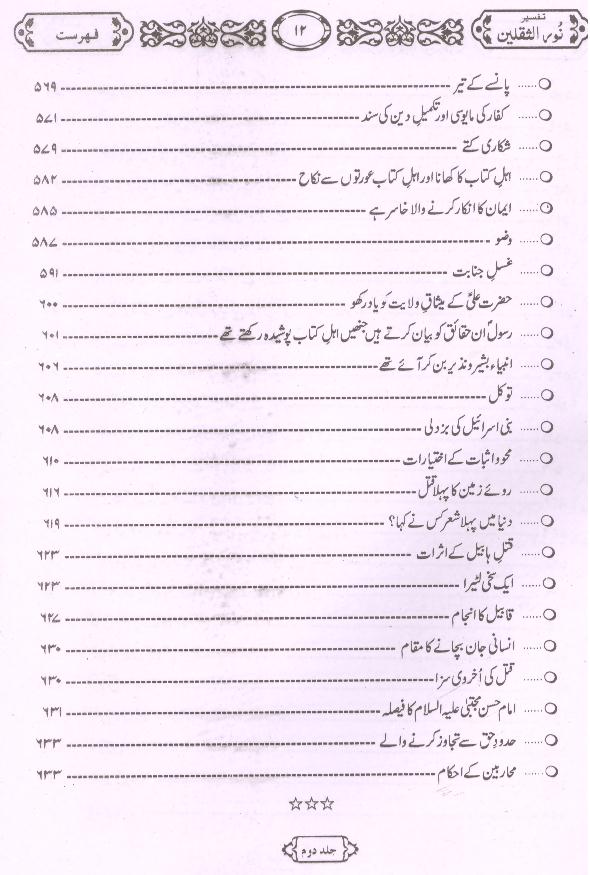 Tafseer Noor ul Saqlain Part 2 | 2تفسیر نور الثقلین