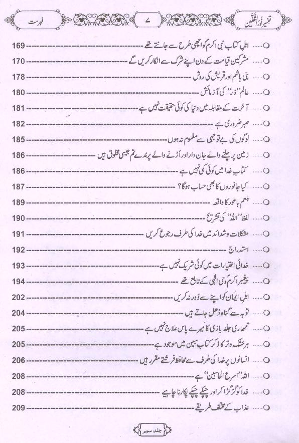 Tafseer Noor ul Saqlain Part 3 | 3 تفسیر نور الثقلین