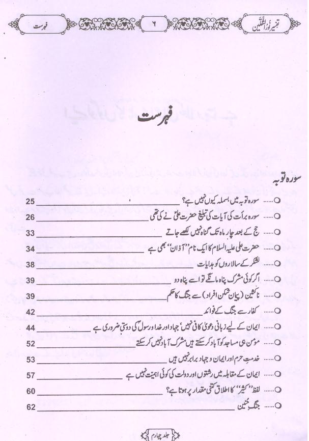 Tafseer Noor ul Saqlain Part 4 | 4تفسیر نور الثقلین