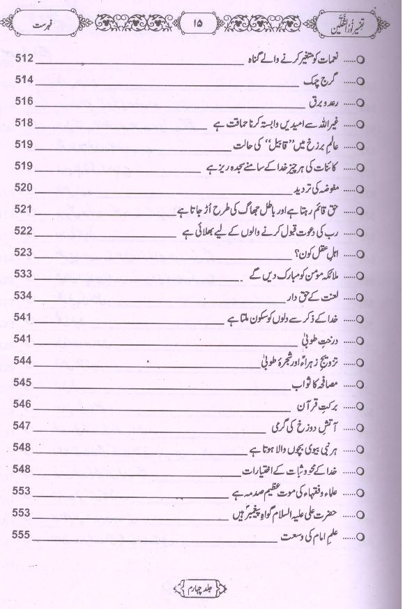 Tafseer Noor ul Saqlain Part 4 | 4تفسیر نور الثقلین
