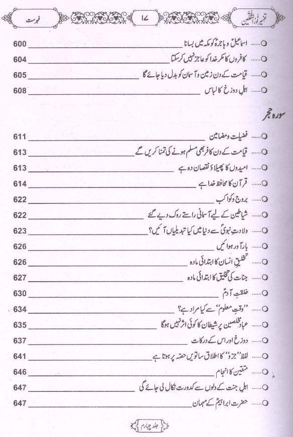 Tafseer Noor ul Saqlain Part 4 | 4تفسیر نور الثقلین