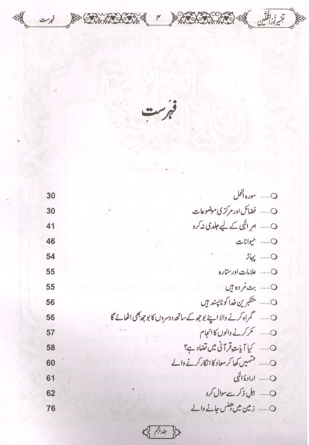 Tafseer Noor ul Saqlain Part 5 | 5 تفسیر نور الثقلین