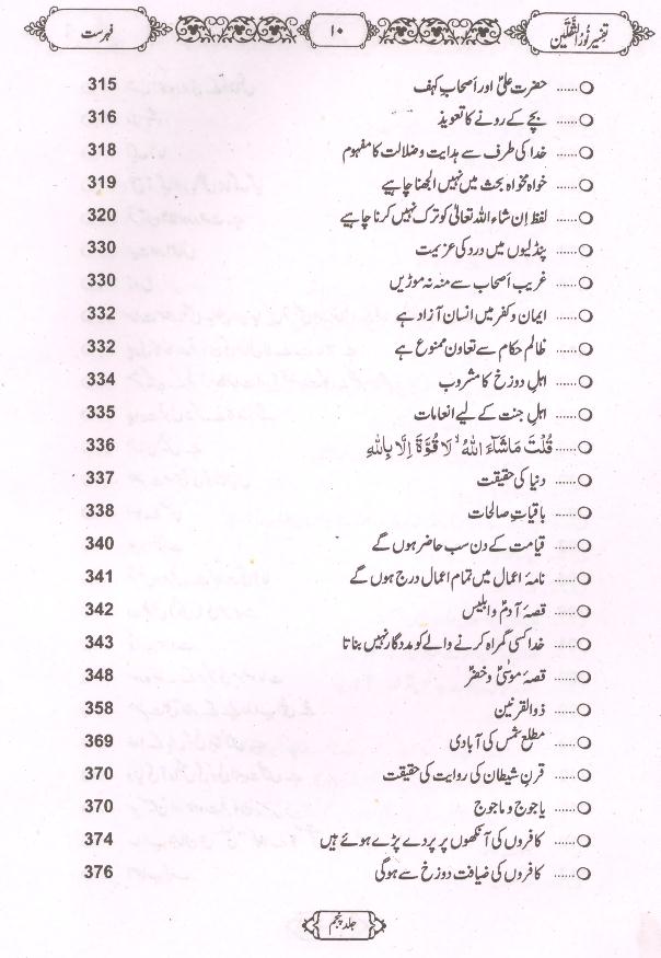 Tafseer Noor ul Saqlain Part 5 | 5 تفسیر نور الثقلین