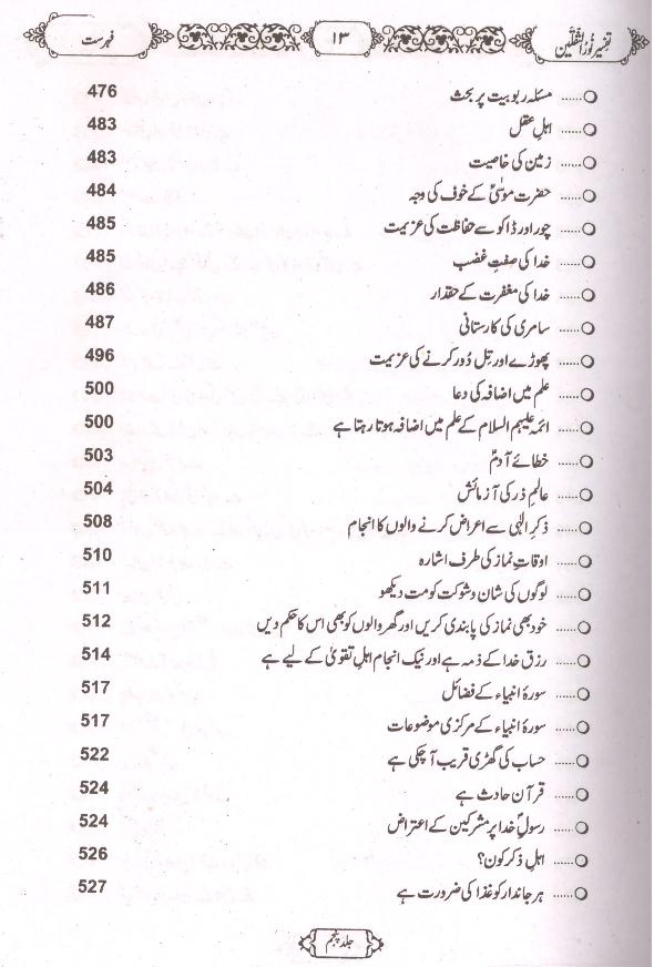 Tafseer Noor ul Saqlain Part 5 | 5 تفسیر نور الثقلین