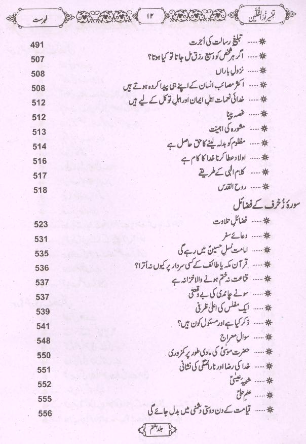 Tafseer Noor ul Saqlain Part 7 | 7تفسیر نور الثقلین