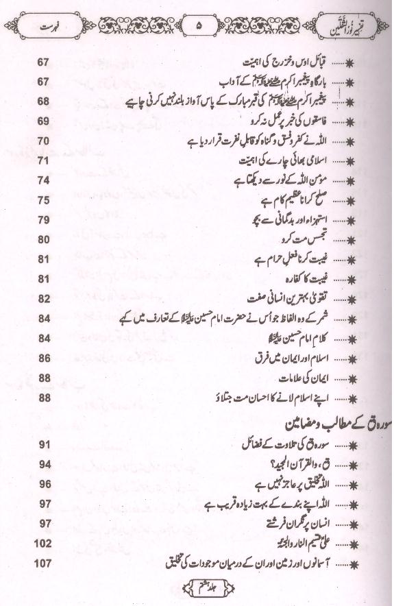 Tafseer Noor ul Saqlain Part 8 | 8تفسیر نور الثقلین