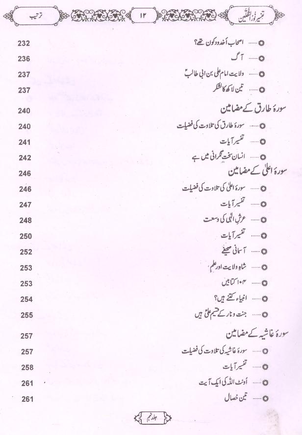 Tafseer Noor ul Saqlain Part 9 | 9تفسیر نور الثقلین