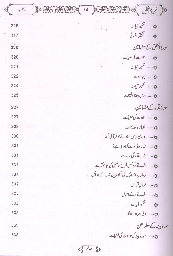 Tafseer Noor ul Saqlain Part 9 | 9تفسیر نور الثقلین