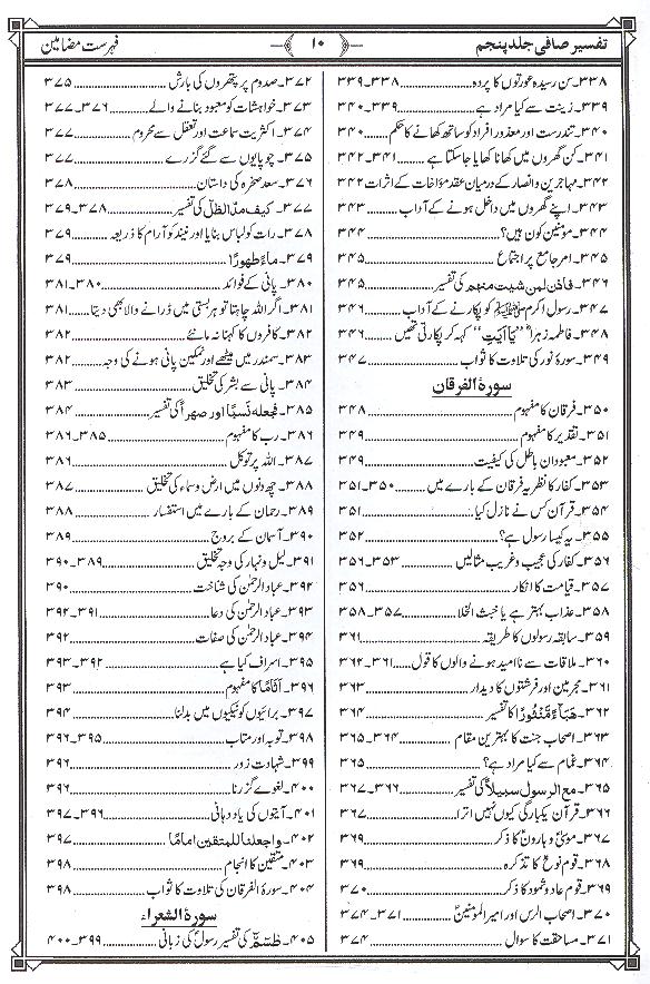 Tafseer e Safi Part 5 | 5 تفسیر صافی
