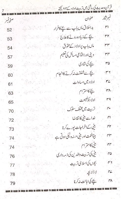 Tarbiat e Aulad ky 114 Nuktay | تربیتِ اولاد کے 114 نقطے