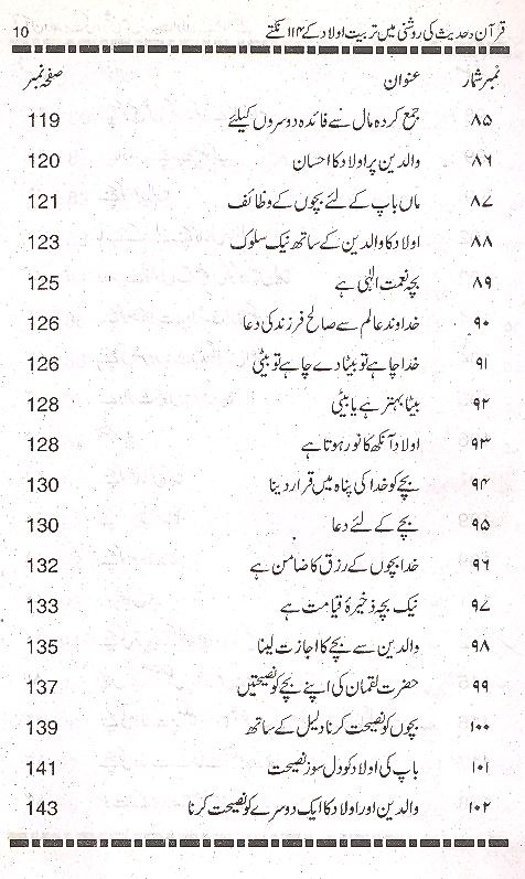 Tarbiat e Aulad ky 114 Nuktay | تربیتِ اولاد کے 114 نقطے
