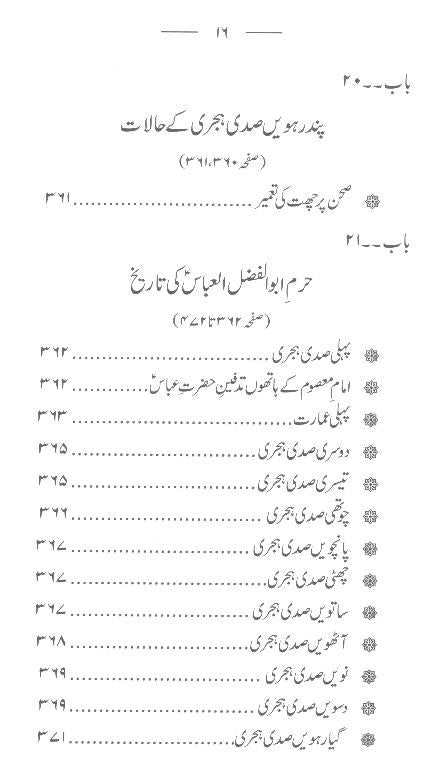 Tareekh e Karbala e Mualla | تاریخ کربلا معلی