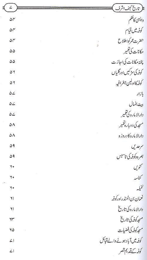 Tareekh e Najaf e Ashraf | تاریخ نجف اشرف