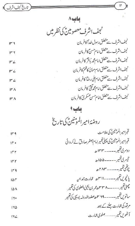 Tareekh e Najaf e Ashraf | تاریخ نجف اشرف