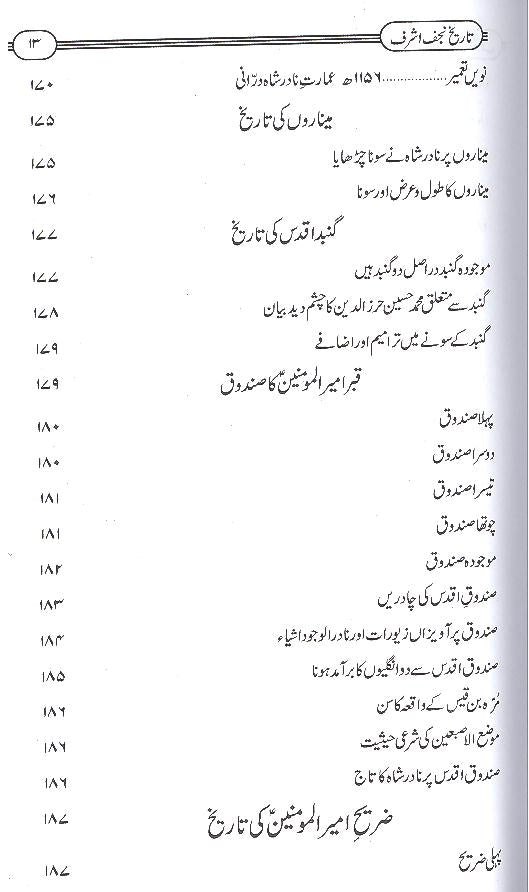Tareekh e Najaf e Ashraf | تاریخ نجف اشرف