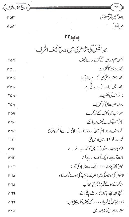 Tareekh e Najaf e Ashraf | تاریخ نجف اشرف