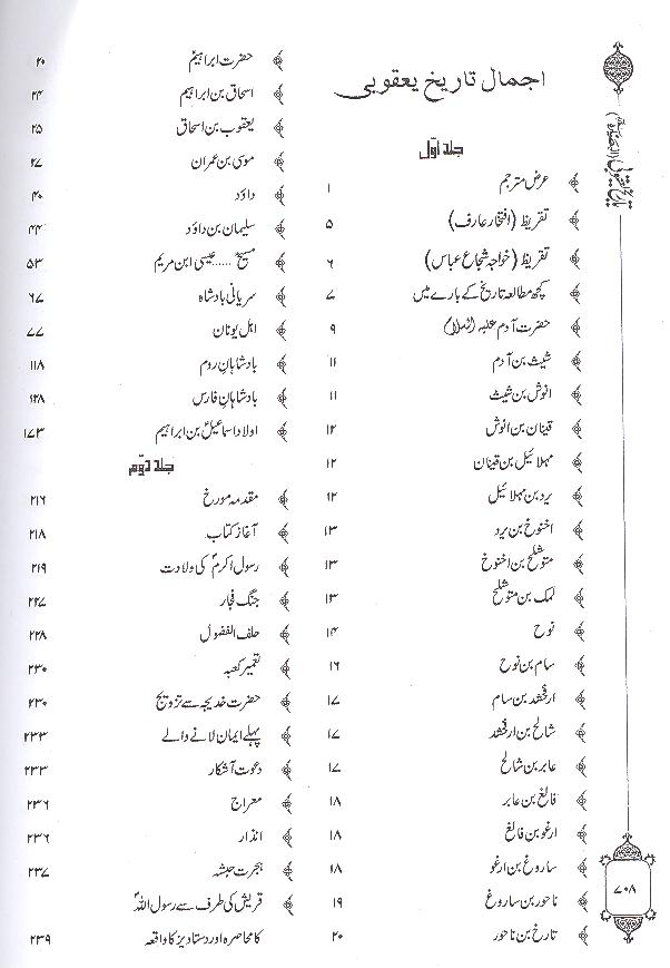 Tareekh e Yaqoobi | تاریخ یعقوبی