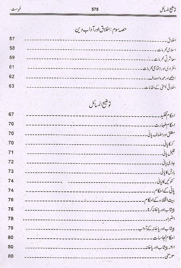 Tauzeeh ul Masail Allama Sadiq Sherazi | توضیح المسائل صادق شیرازی