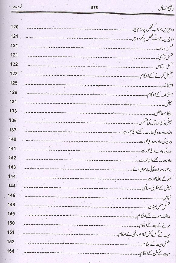 Tauzeeh ul Masail Allama Sadiq Sherazi | توضیح المسائل صادق شیرازی