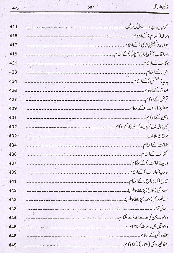 Tauzeeh ul Masail Allama Sadiq Sherazi | توضیح المسائل صادق شیرازی