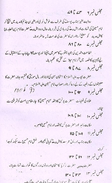 Tauzeeh e Azaa | توضیح عزا