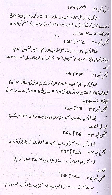 Tauzeeh e Azaa | توضیح عزا