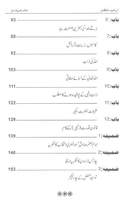 Toheed e Mufassal 4 | 4 توحید مفصل