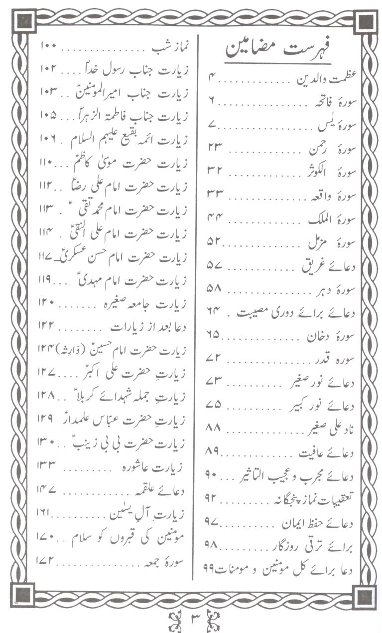 Tohfa e Noor | تحفہ نور