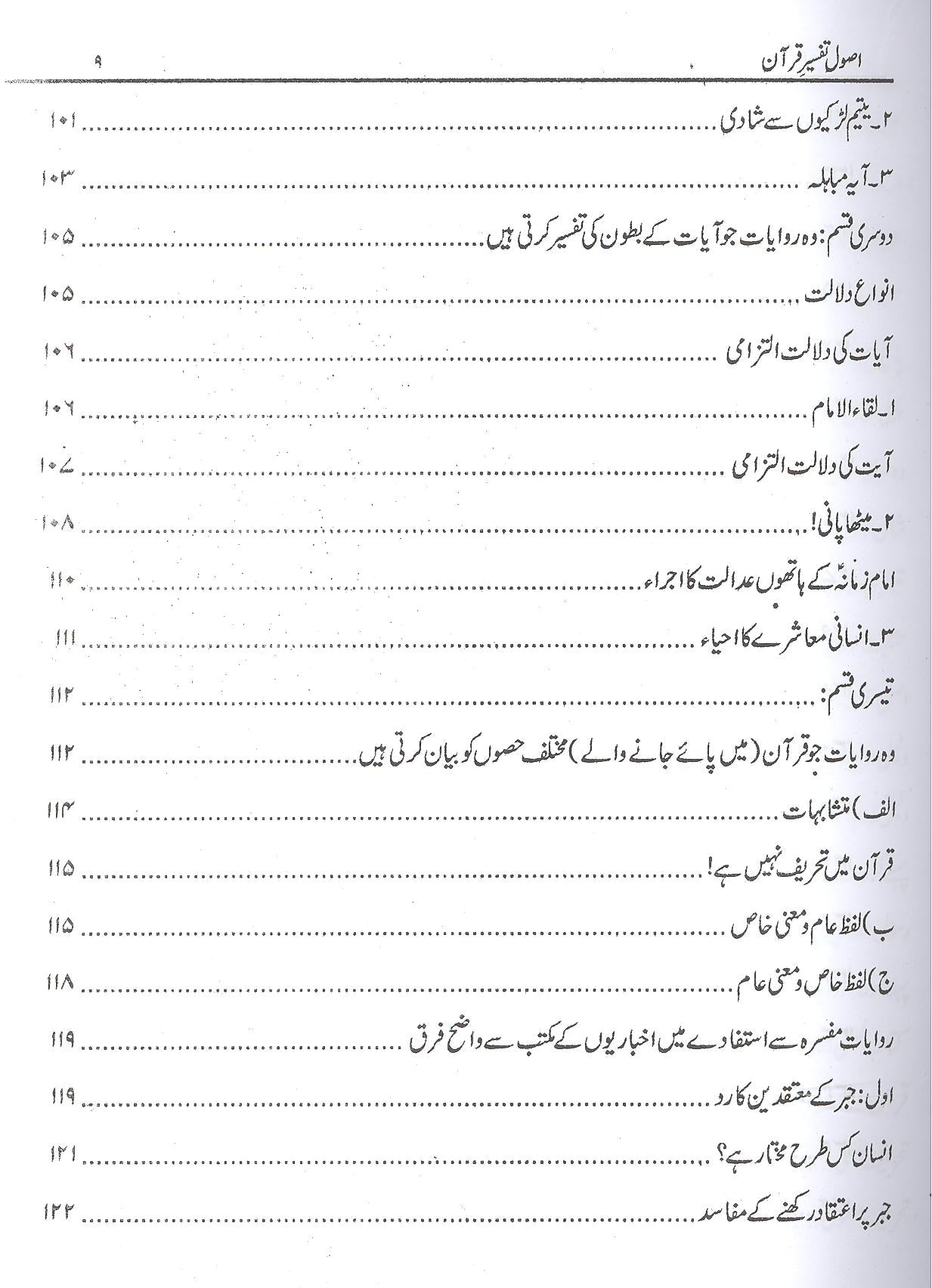 Usool e Tafseer e Quran | اصول تفسیر قرآن