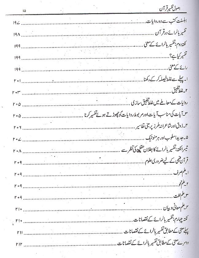 Usool e Tafseer e Quran | اصول تفسیر قرآن