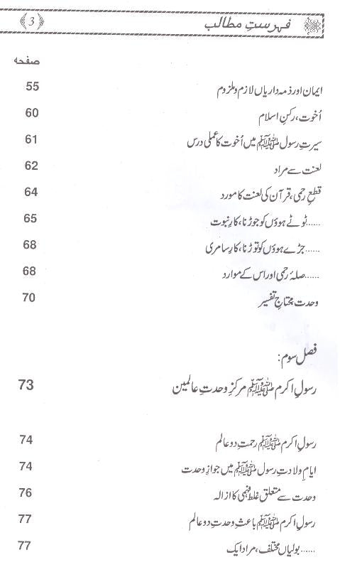 Wehdat e Ummat | وحدت امت