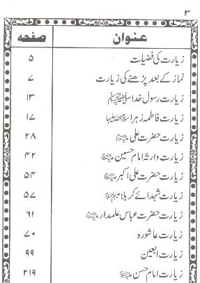 Ziarat e Chaharda Masoomeen as | مکمل زیارات چہاردہ معصومین