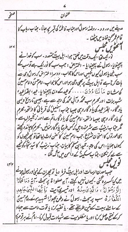 Zakhira tul Majalis Part 3 | 3ذخیرۃ المجاس