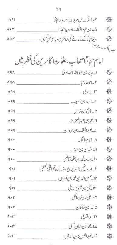 Zindagani e Syed e Sajjad as | زندگانی سید سجاد